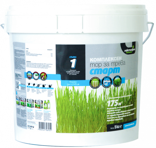 Лактофол Комплексен тор за трева СТАРТ 5 кг - Универсални тревни