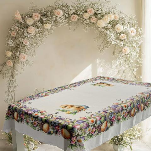 Покривка за маса 100х150 Великден, снимка 5 - Великденски текстил