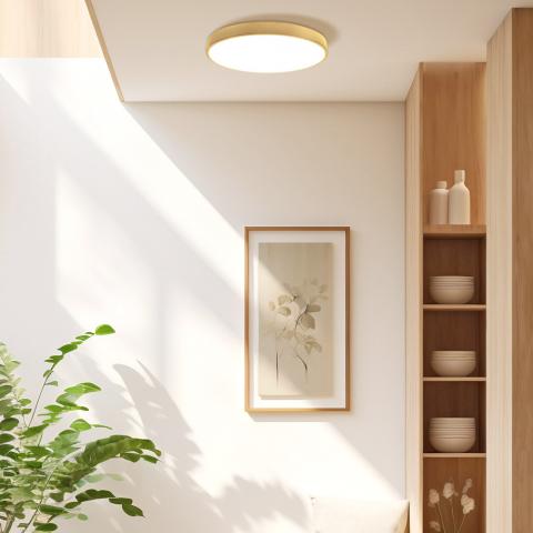 LED плафон Luka 45 W 230 V GD CCT-switch, снимка 4 - Плафони