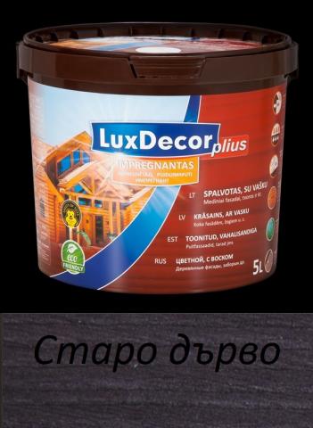 Импрегнатор Luxdecor 1л, абанос - Импрегнатори за дърво