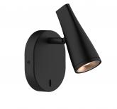 Спот LED 4.5W/340LM черен синтетика