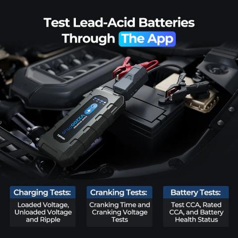 Стартерно устройство TopDon Jump Start V2200 Plus, снимка 5 - Зарядни устройства