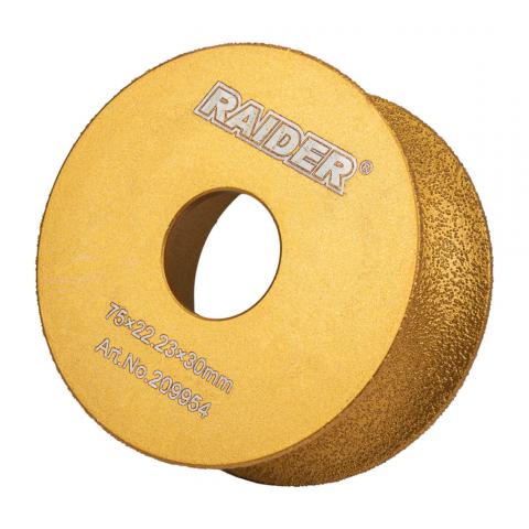 Диамантен диск Raider кръгло шлайфане 30 мм - Дискове за бормашина и ъглошлайф
