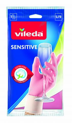 Универсални ръкавици Vileda Sensitive L - Ръкавици