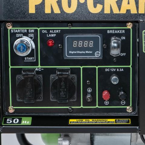 Дизелов монофазен генератор Procraft DP35, снимка 8 - Дизелови генератори