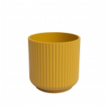 Кашпа Luna ф12 см жълта