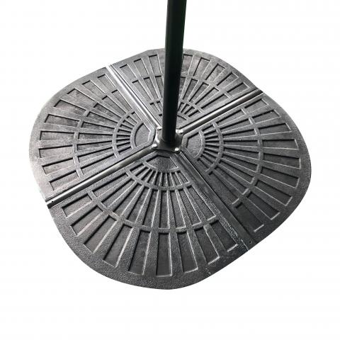 Стойка за чадър от стомана - Стойки за чадъри бетон