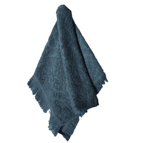 Хавлиена кърпа Кейти 40x60 см тъмно сив - Хавлии и халати