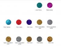 Брокат на прах 100 г блясък червен