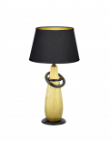Настолна лампа Thebes h38 cm  златен-черен