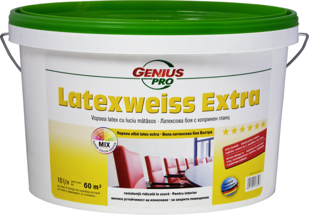 GP Latexweiss Extra 10L - Бели бои