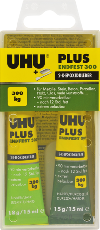 UHU епокси 300 кг 33 гр - Монтажни лепила