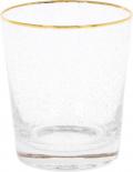 Чаша за вода със златен кант