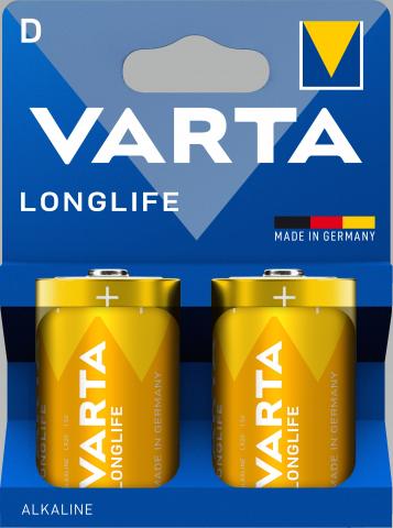 Батерии Varta Longlife D 2бр - Батерии