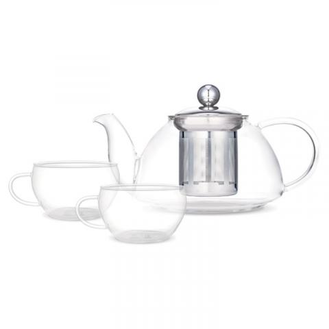 Комплект чайник с цедка и чаши LF FR-8820 BS - Кафеварки и чайници