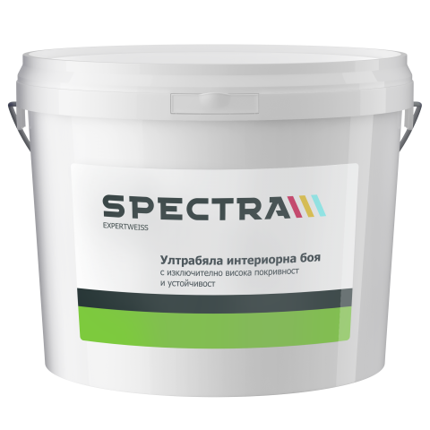 Интериорна боя Spectra Expertweiss T 15л - Бели бои