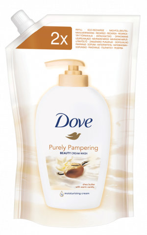 Течен крем-сапун Dove Shea Butter пълнител 500 мл - Други препарати