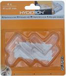 Протектор ъглов Hyderon 41*41мм 4бр