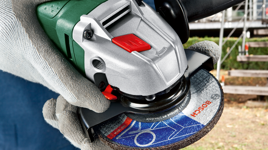 Ъглошлайф Bosch PWS 850-125, снимка 4 - Ъглошлайфи 125мм