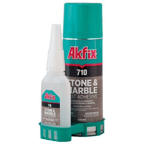 Двукомпонентен спрей Akfix за мрамор 200мл+65гр - Двукомпонентни лепила