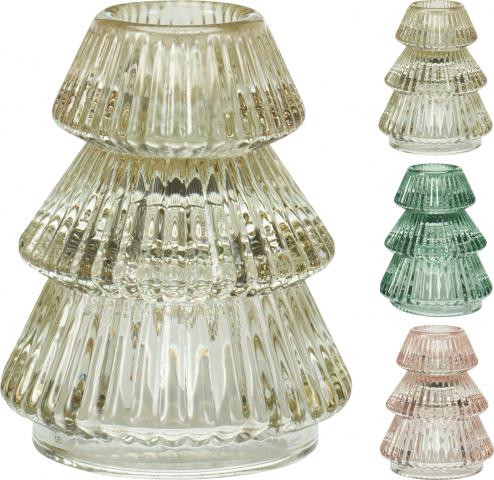 Коледен свещник 6х8 см - Коледни артикули