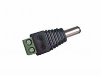 Конектор с букса за LED лента, IP20 - мъжки - 2 бр