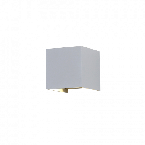 LED фасадно тяло Залцбург 6W-600Lm IP54 4000K, сиво - Градински лампи