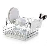 Сушилник за чинии 2 нива- извита рамка Хром