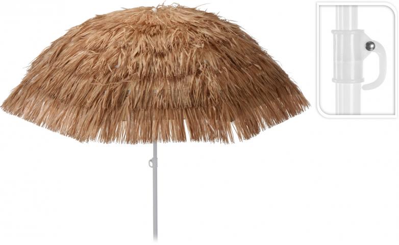 Чадър рафия ф180см - Плажни чадъри