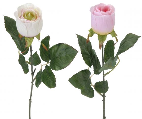 Изкуствена роза 64см - Единични цветя