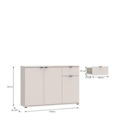 Скрин GANYMEDE 119.80см пясък - Скринове