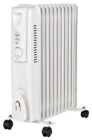 Маслен радиатор 2000W бял - Маслени радиатори