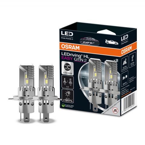 Авто крушка LED H4/H19 Osram 12V 2 бр. - Осветление