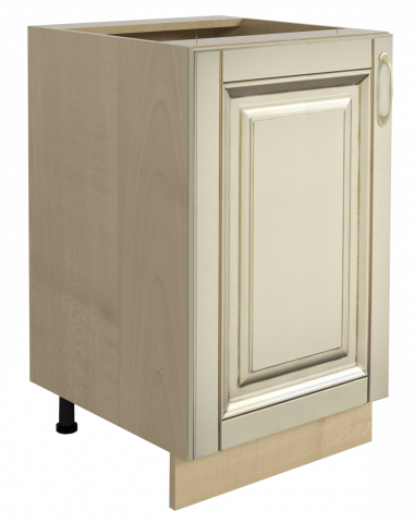 Долен шкаф с врата 50см Ванила - Модулни кухни с онлайн поръчка