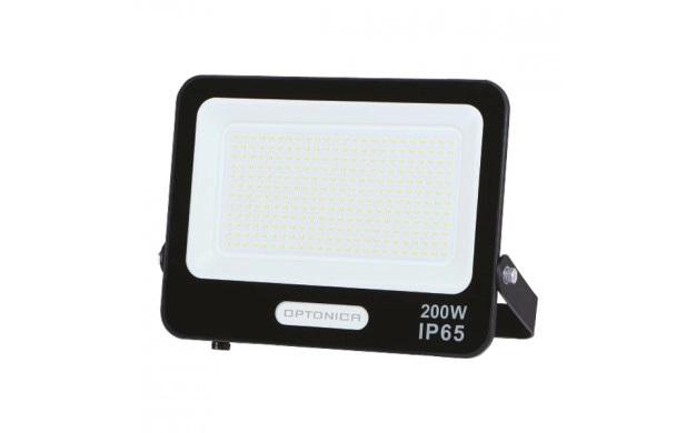 LED прожектор 200W 18000Lm 6000K, черен - Led прожектори