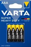 Батерии VARTA SUPER HEAVY DUTY ААА ЦИНК 4БР.