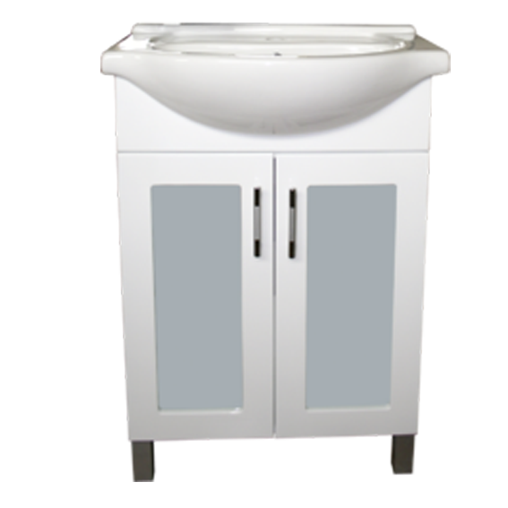 Шкаф за баня с мивка Бриз 60 22225085 на топ цена — Home Max | ex Baumax