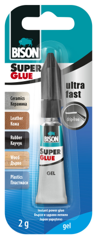 Секундо лепило Bison 2 гр гел - Секундни лепила