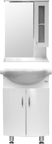Oгледален шкаф  55*15*70см - Мебели за баня