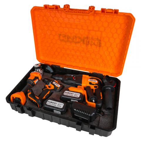 Акумулаторен комплект Baukraft BK-AGCDRH3, снимка 5 - Акумулаторни комплекти