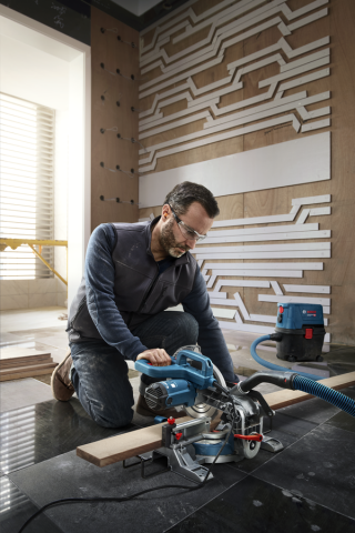 Настолен циркуляр Bosch Blue GСМ 216, снимка 8 - Настолни циркуляри