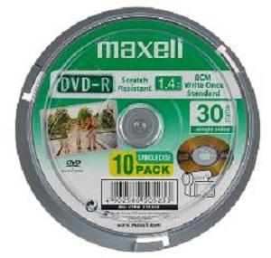 DVD-R Camcorder mini 8 см Maxell - Аксесоари за компютри и периферия