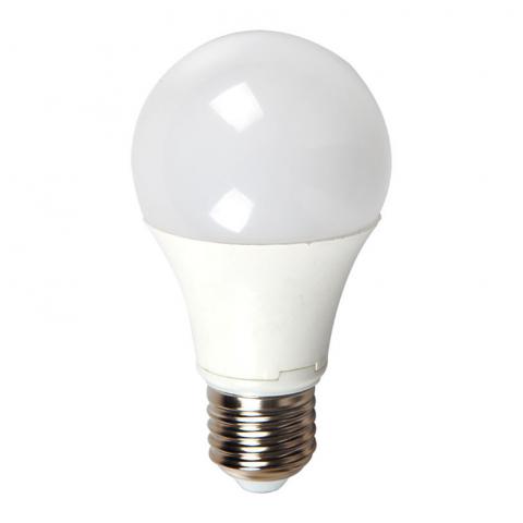 LED лампа Е27 10W А60 термо пластик 3000К - Лед крушки е27