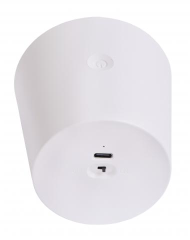 LED настолна лампа 3в1 MAZE 2W CCT 180lm димируема бяла, с USB, снимка 3 - Лампи за бюро