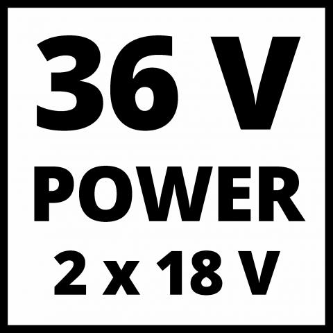 Акумулаторна коса Einhell Power X-Change Agillo 36/255 BL-Solo, снимка 3 - Акумулаторни коси и тримери