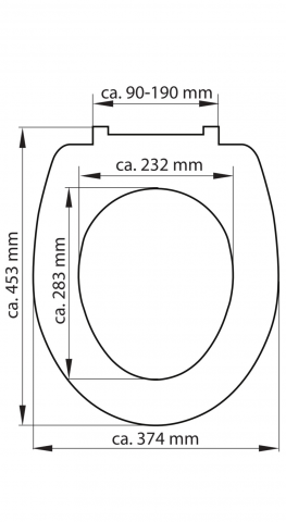 Тоалетна седалка STAR Duroplast, снимка 2 - Дуропласт