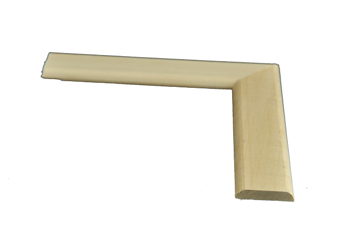Профил  3 см  Х 0.6 см 2R - Дървени профили и первази