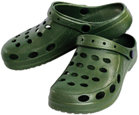 Мъжко сабо Bomber F001 зелен 45 - Градински обувки и ръкавици