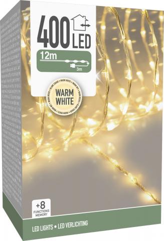 Светлинна верига OUT 400 LED топла светлина, снимка 2 - Светеща верига