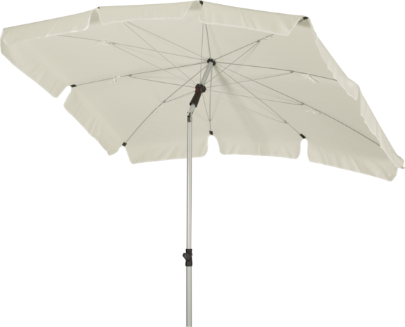 Градински чадър 200х130 см, бежав - Балконски чадъри